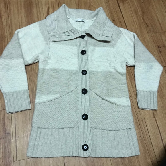 Banana Republic 100% Merino Wool Striped Sweater - Picture 3 of 7